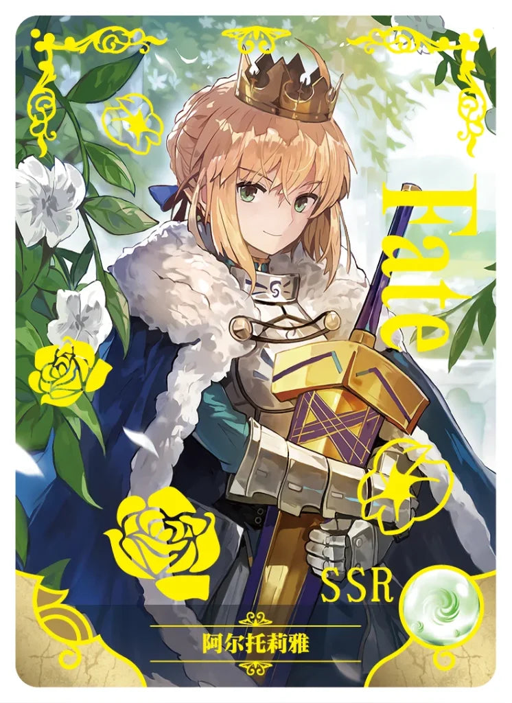 Goddess Story NS-10SSR-01 Artoria Pendragon Fate Series Trading Card