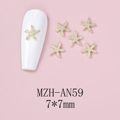 Nail Art Deco Ocean Themed Starfish Y01-MZH-AN59 image 0